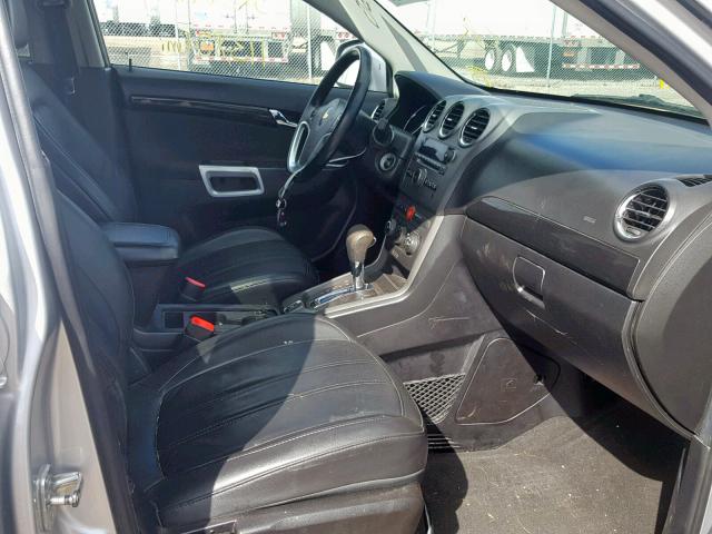 3GNAL2EK1ES558755 - 2014 CHEVROLET CAPTIVA LS 银色 照片 5