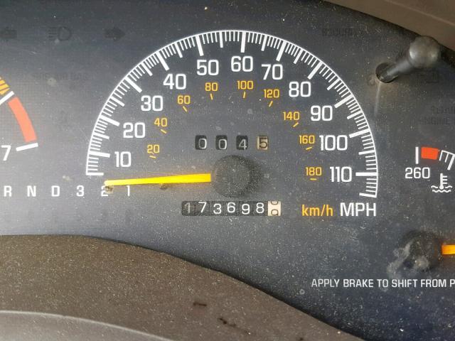 1G2WP52K1YF321351 - 2000 PONTIAC GRAND PRIX BROWN photo 8