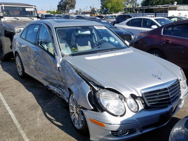 WDBUF56X68B254246 - 2008 MERCEDES-BENZ E 350 SILVER photo 1