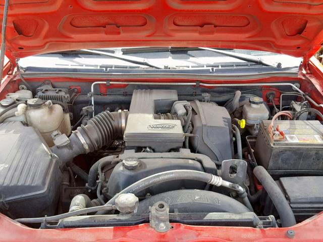 1GCDT136958124985 - 2005 CHEVROLET COLORADO RED photo 7