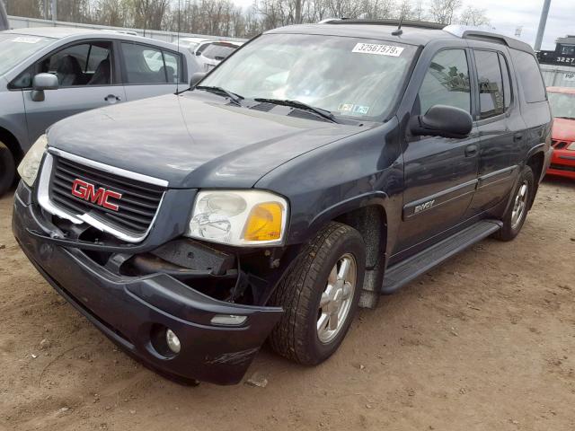 1GKET12S646176317 - 2004 GMC ENVOY XUV BLACK photo 2