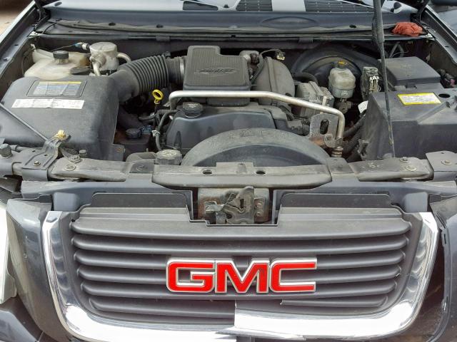 1GKET12S646176317 - 2004 GMC ENVOY XUV BLACK photo 7