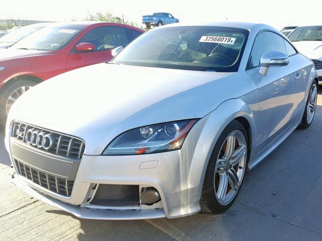 TRUK1AFKXA1020360 - 2010 AUDI TTS PRESTI SILVER photo 2