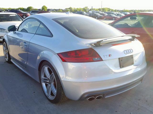 TRUK1AFKXA1020360 - 2010 AUDI TTS PRESTI SILVER photo 3