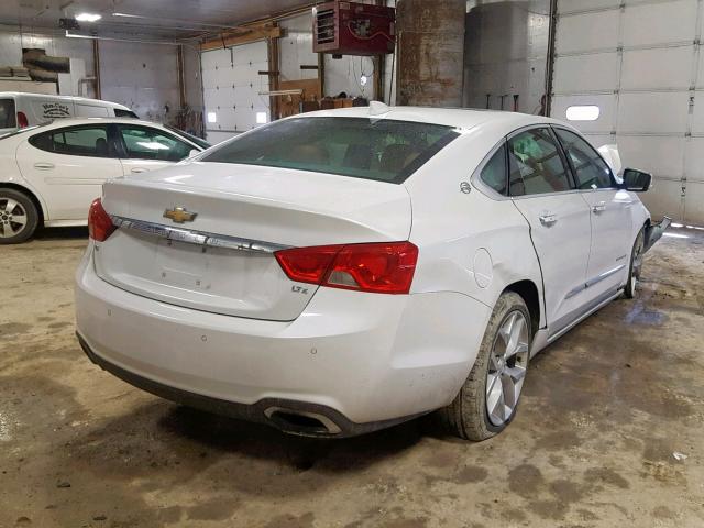 1G1165S34FU116951 - 2015 CHEVROLET IMPALA LTZ WHITE photo 4