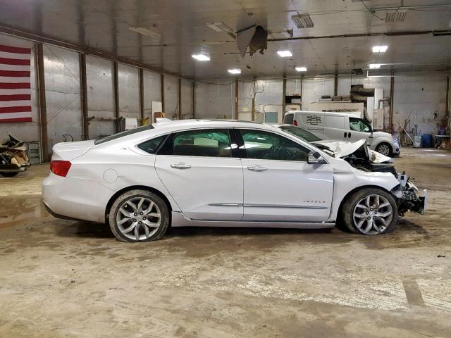 1G1165S34FU116951 - 2015 CHEVROLET IMPALA LTZ WHITE photo 9