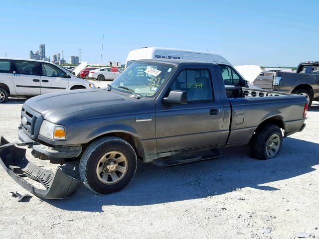 1FTYR10D37PA39393 - 2007 FORD RANGER GRAY photo 2