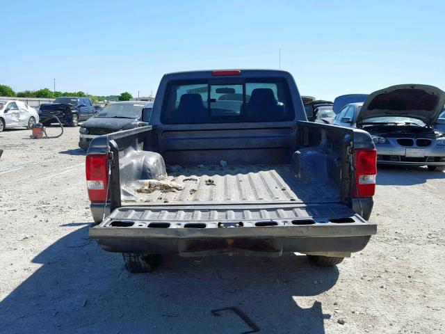 1FTYR10D37PA39393 - 2007 FORD RANGER GRAY photo 6