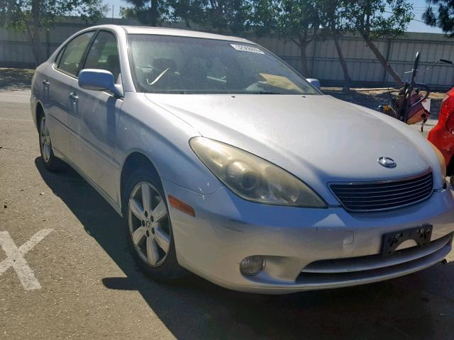 JTHBA30G655095340 - 2005 LEXUS ES 330 SILVER photo 1