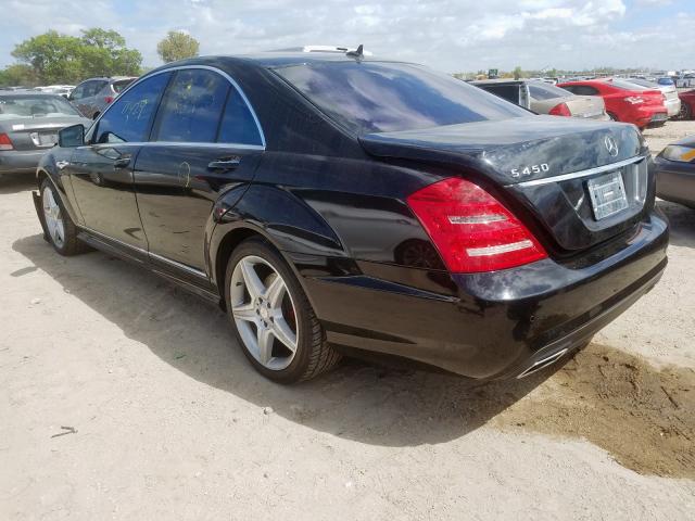 WDDNF8EB3BA400277 - 2011 MERCEDES-BENZ S 450 4MATIC  photo 3