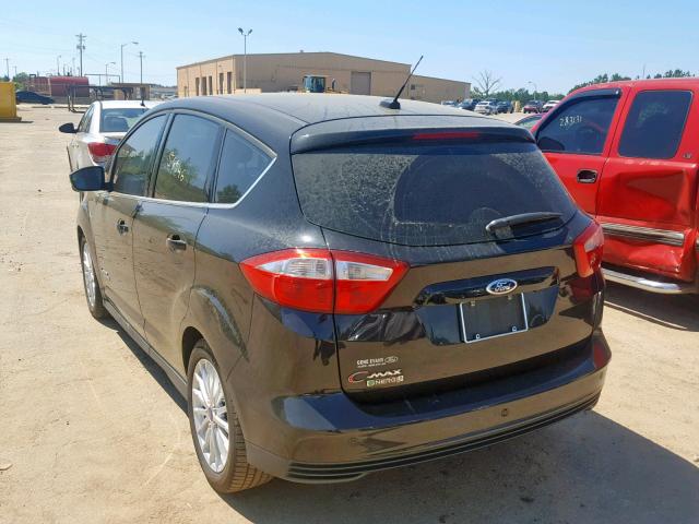 1FADP5CU6DL529147 - 2013 FORD C-MAX PREM BLACK photo 3