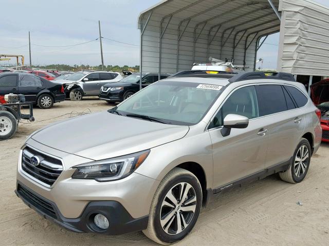 4S4BSENC3J3308052 - 2018 SUBARU OUTBACK 3. GOLD photo 2