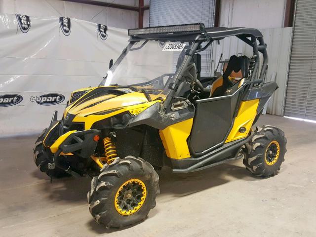 3JBPXLP16DJ005107 - 2013 CAN-AM MAVERICK 1 YELLOW photo 9