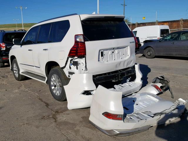 JTJBM7FX8J5198872 - 2018 LEXUS GX WHITE photo 3