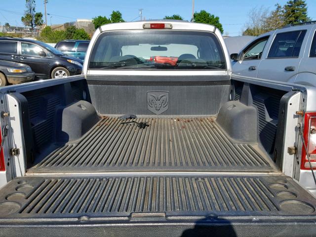 1D7HL38N83S266490 - 2003 DODGE DAKOTA QUA SILVER photo 6