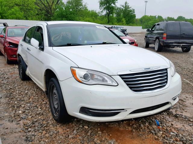 1C3CCBBG8CN145745 - 2012 CHRYSLER 200 TOURIN WHITE photo 1