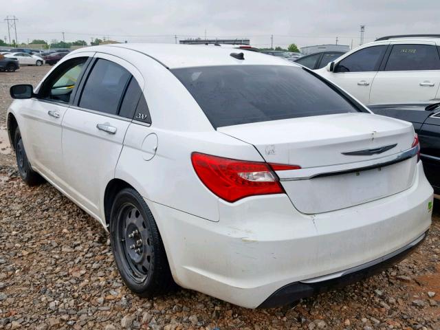 1C3CCBBG8CN145745 - 2012 CHRYSLER 200 TOURIN WHITE photo 3