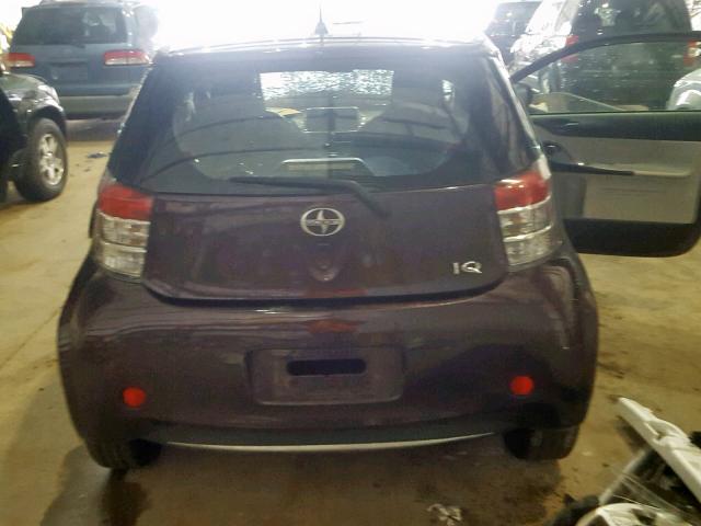 JTNJJXB00EJ028109 - 2014 TOYOTA SCION IQ CHARCOAL photo 6