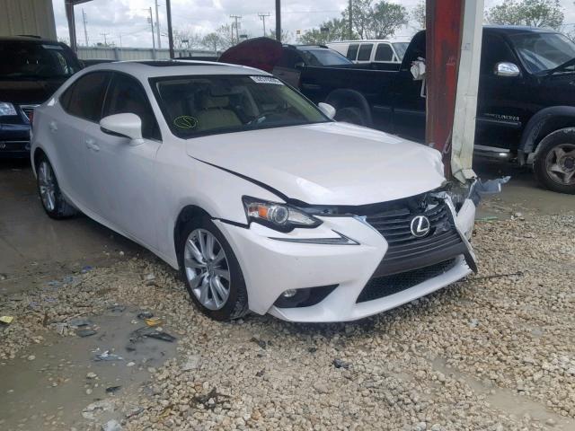 JTHBA1D28G5027949 - 2016 LEXUS IS 200T WHITE photo 1