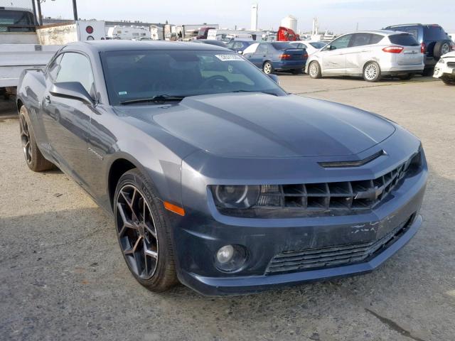 2G1FK1EJ2A9173126 - 2010 CHEVROLET CAMARO SS GRAY photo 1