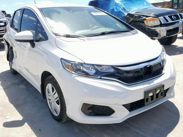 3HGGK5H58KM701070 - 2019 HONDA FIT LX WHITE photo 1