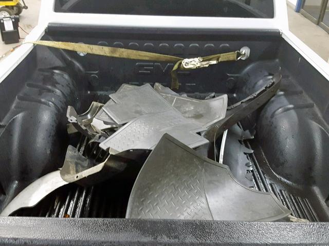 1GTDT136068284805 - 2006 GMC CANYON WHITE photo 9