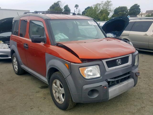 5J6YH28655L026528 - 2005 HONDA ELEMENT EX ORANGE photo 1