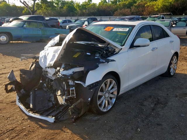 1G6AB5RX1H0190174 - 2017 CADILLAC ATS LUXURY WHITE photo 2