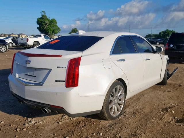 1G6AB5RX1H0190174 - 2017 CADILLAC ATS LUXURY WHITE photo 4