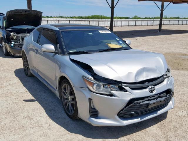 JTKJF5C74E3070530 - 2014 TOYOTA SCION TC SILVER photo 1
