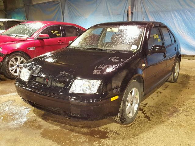 3VWSA29M3YM088961 - 2000 VOLKSWAGEN JETTA GLS BLACK photo 2