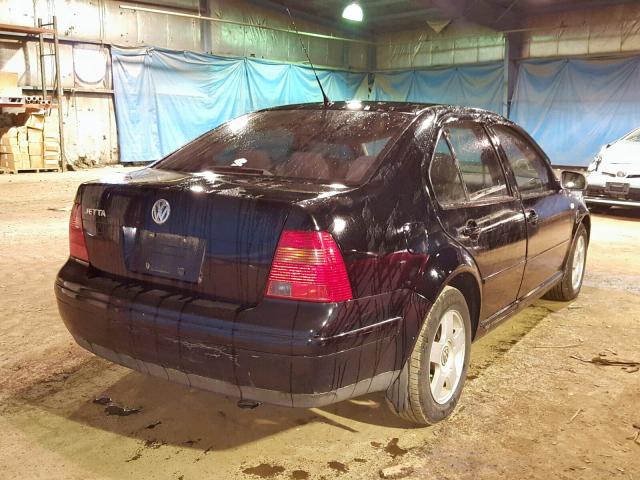 3VWSA29M3YM088961 - 2000 VOLKSWAGEN JETTA GLS BLACK photo 4