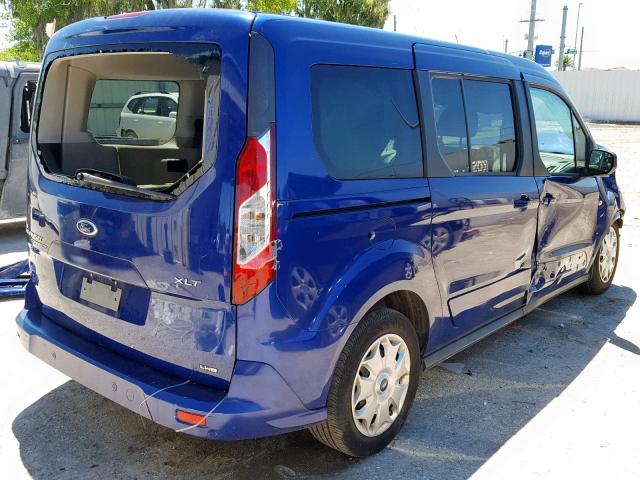 NM0GE9F72G1275184 - 2016 FORD TRANSIT CO BLUE photo 4