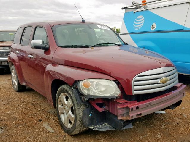 3GNDA23D07S603811 - 2007 CHEVROLET HHR LT RED photo 1