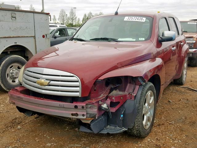 3GNDA23D07S603811 - 2007 CHEVROLET HHR LT RED photo 9