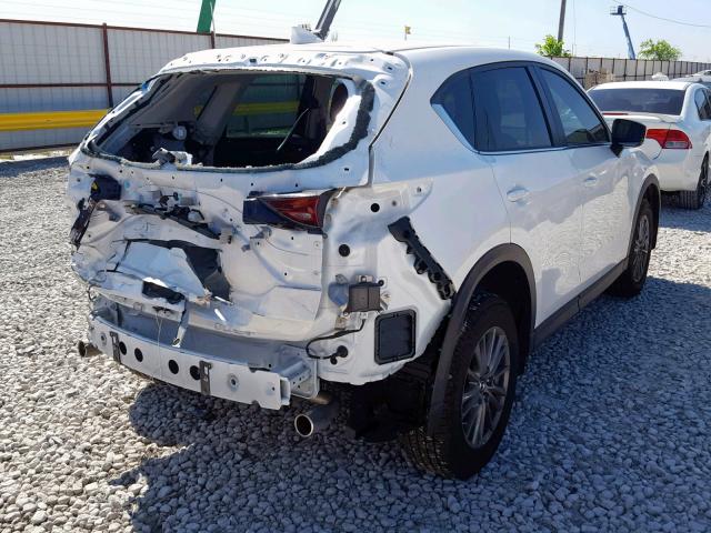 JM3KFABM4J1422367 - 2018 MAZDA CX-5 SPORT WHITE photo 4