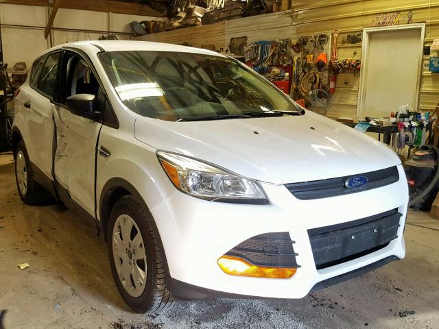 1FMCU0F77GUB72143 - 2016 FORD ESCAPE S WHITE photo 1