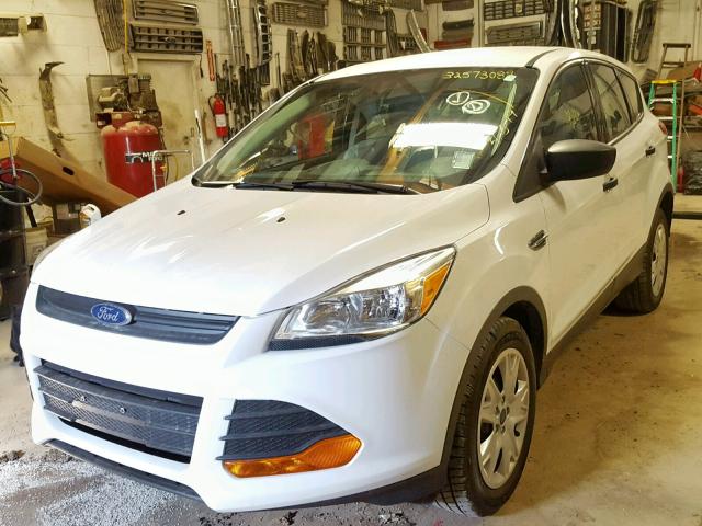 1FMCU0F77GUB72143 - 2016 FORD ESCAPE S WHITE photo 2