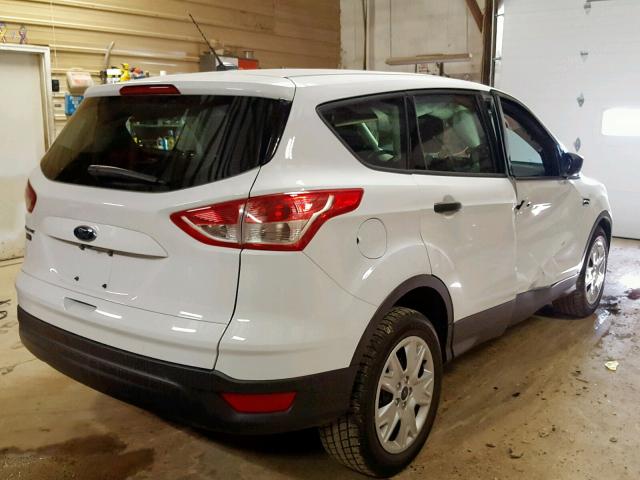 1FMCU0F77GUB72143 - 2016 FORD ESCAPE S WHITE photo 4