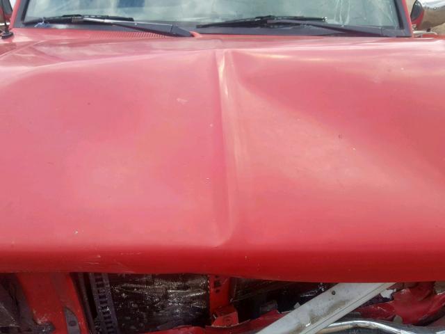 1FTCR10X4MUB31419 - 1991 FORD RANGER RED photo 7