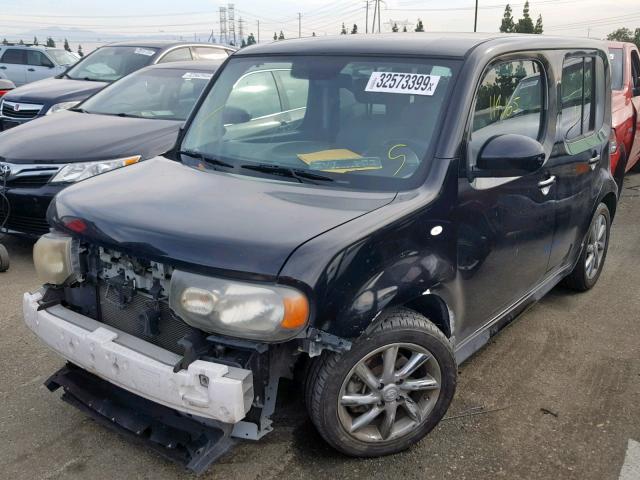 JN8AZ28R39T112817 - 2009 NISSAN CUBE BASE BLACK photo 2