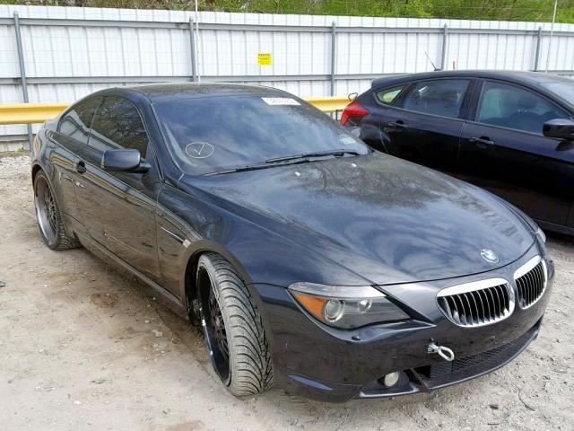 WBAEH73414B189450 - 2004 BMW 645 CI AUT BLACK photo 1