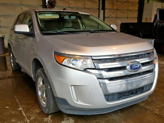 2FMDK4JC0BBA23903 - 2011 FORD EDGE SEL SILVER photo 1