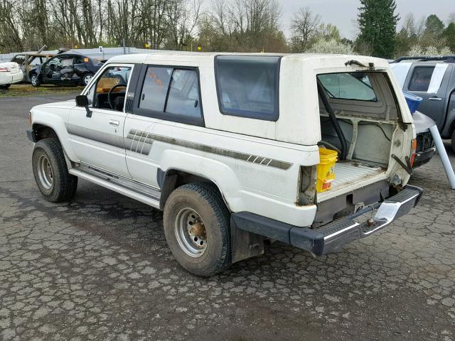 JT4RN62D1G0090541 - 1986 TOYOTA 4RUNNER RN WHITE photo 3