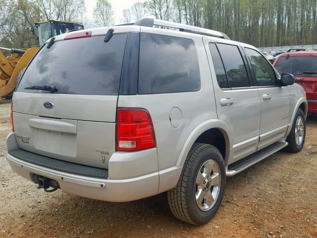 1FMDU75W35UA21237 - 2005 FORD EXPLORER L SILVER photo 4