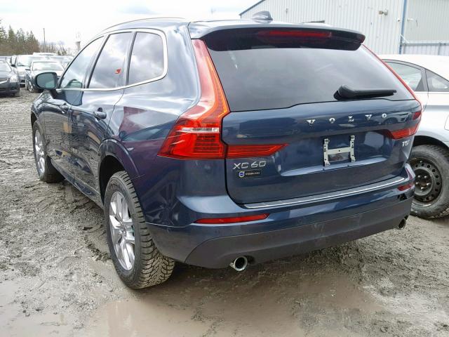 YV4102RK7K1186375 - 2019 VOLVO XC60 T5 BLUE photo 3