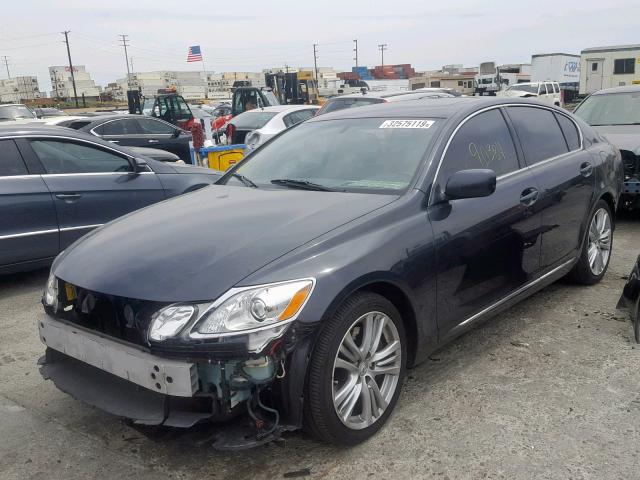 JTHBC96S575009818 - 2007 LEXUS GS 450H CHARCOAL photo 2