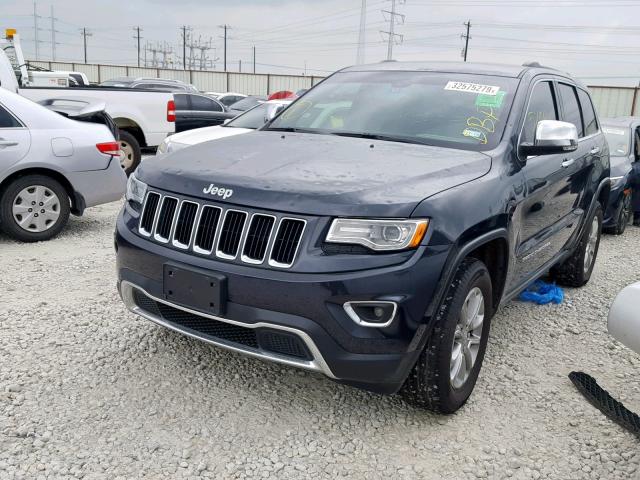 1C4RJFBG8GC307703 - 2016 JEEP GRAND CHER BLUE photo 2