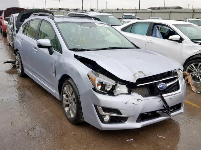 JF1GPAU68F8230495 - 2015 SUBARU IMPREZA SP SILVER photo 1