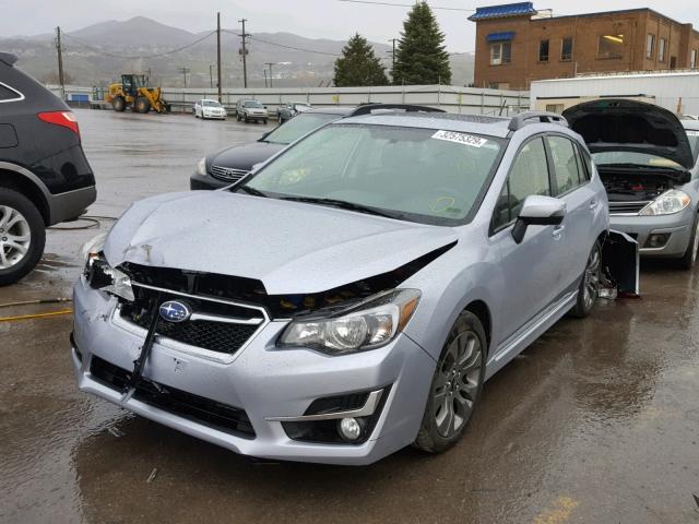 JF1GPAU68F8230495 - 2015 SUBARU IMPREZA SP SILVER photo 2